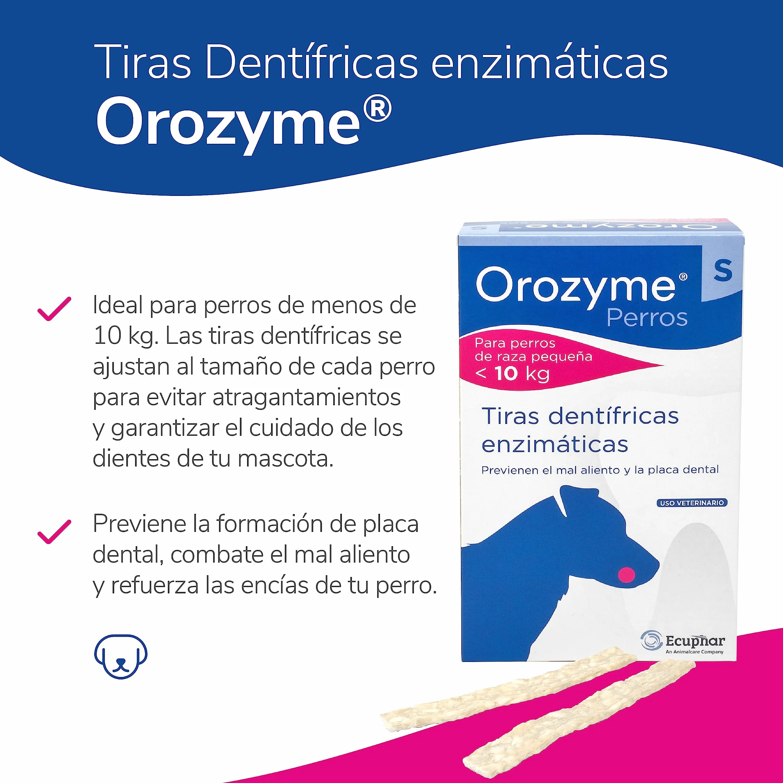 ecuphar Orozyme Dentifricas S 24 Tiras