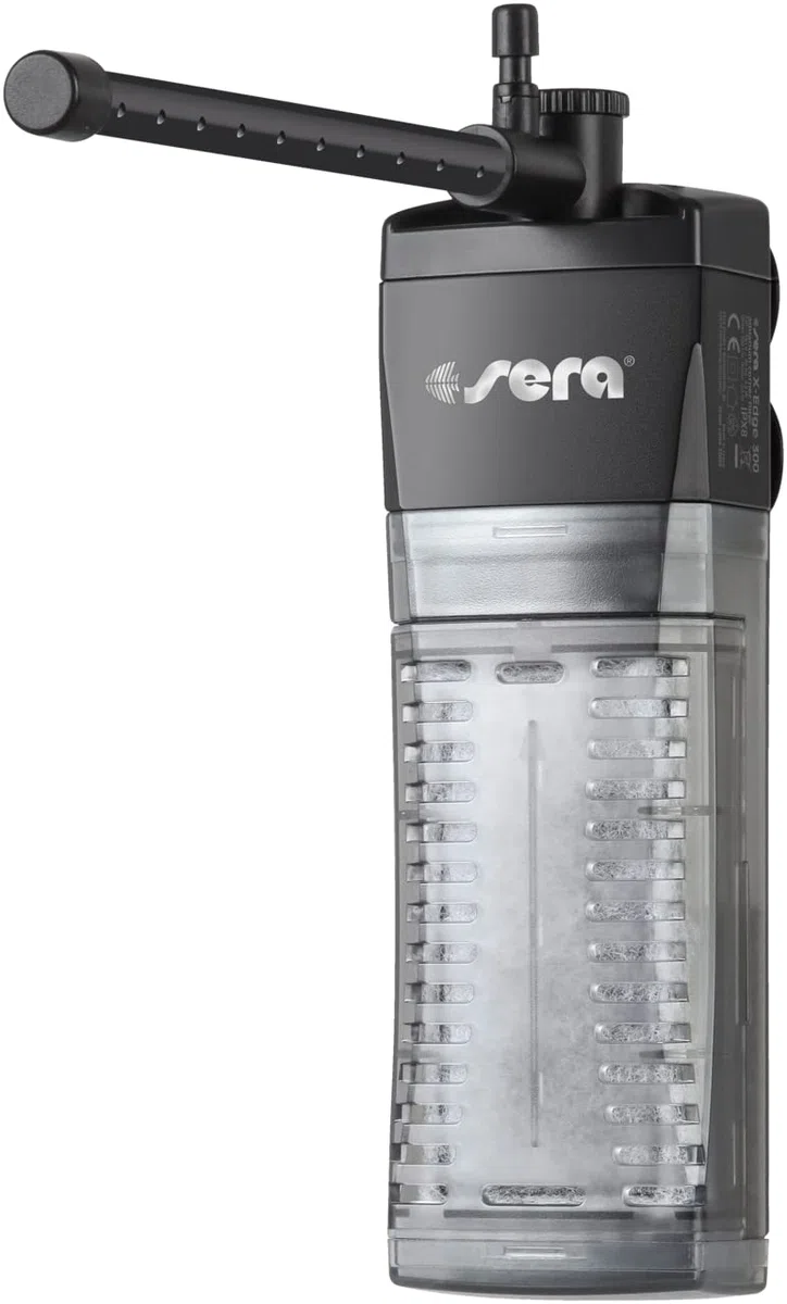 Sera X-Edge 300 - Filtro angolare ad Alta efficienza energetica BZW. Filtro Interno per Acquario Fino a 100 Litri, 32655