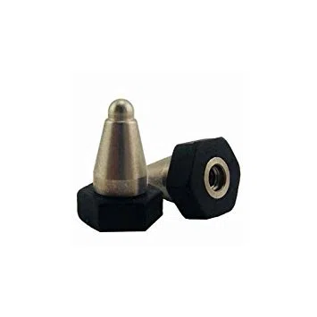 Dogtra 3/10,2 cm in Acciaio Chirurgico Inossidabile Punto di Contatto (2 Pezzi)