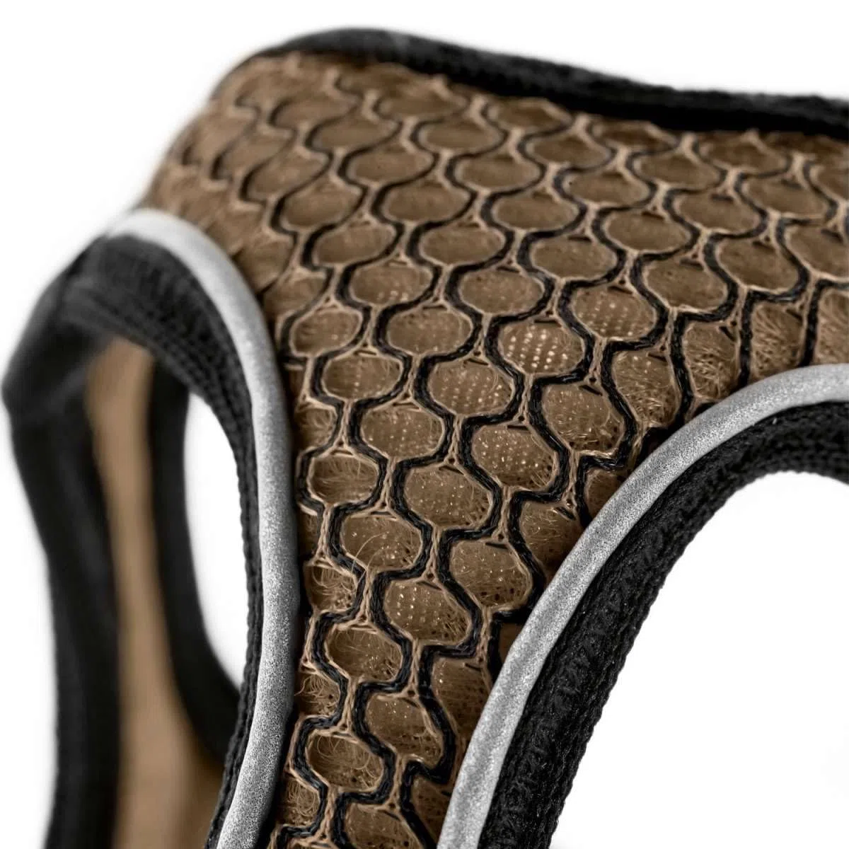 Hunter Pettorina Hilo Comfort Mesh, S, Marrone