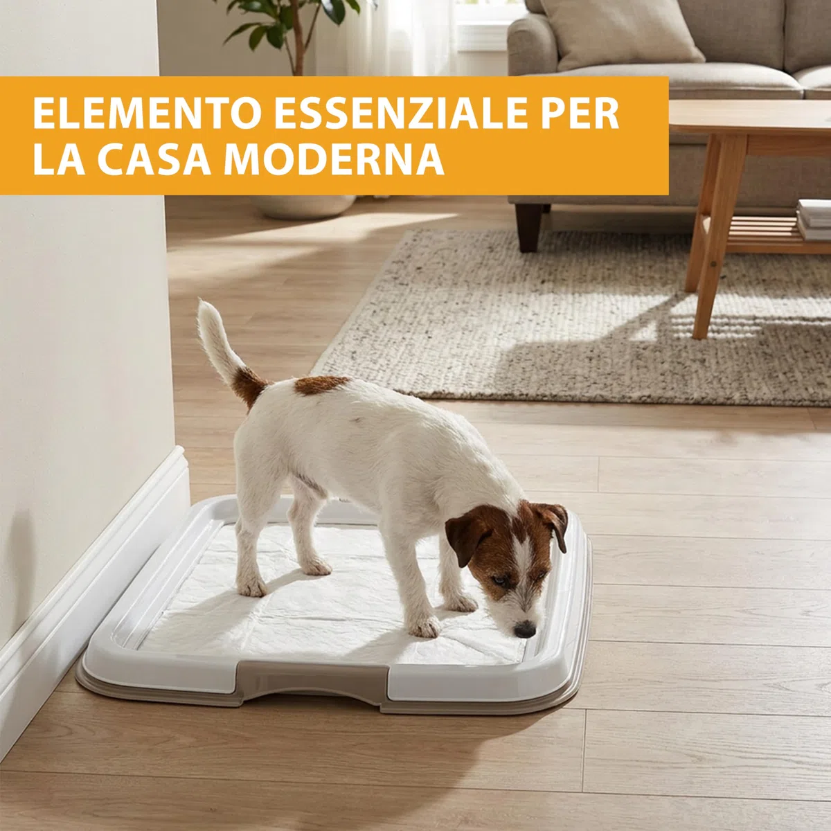 Ferplast Vassoio contenitivo cane cani Hygienic Pad Tray panni assorbenti stabile robusto