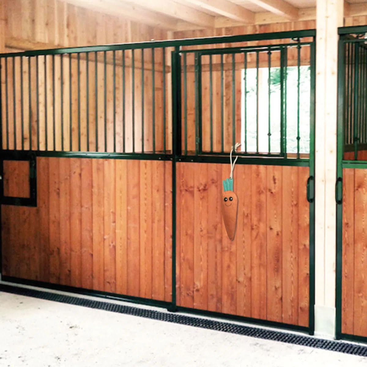 Giochi da Box arancione per Cavalli: Qualità, Design Innovativo & Divertimento, Intrattiene e Stimola il Cavallo