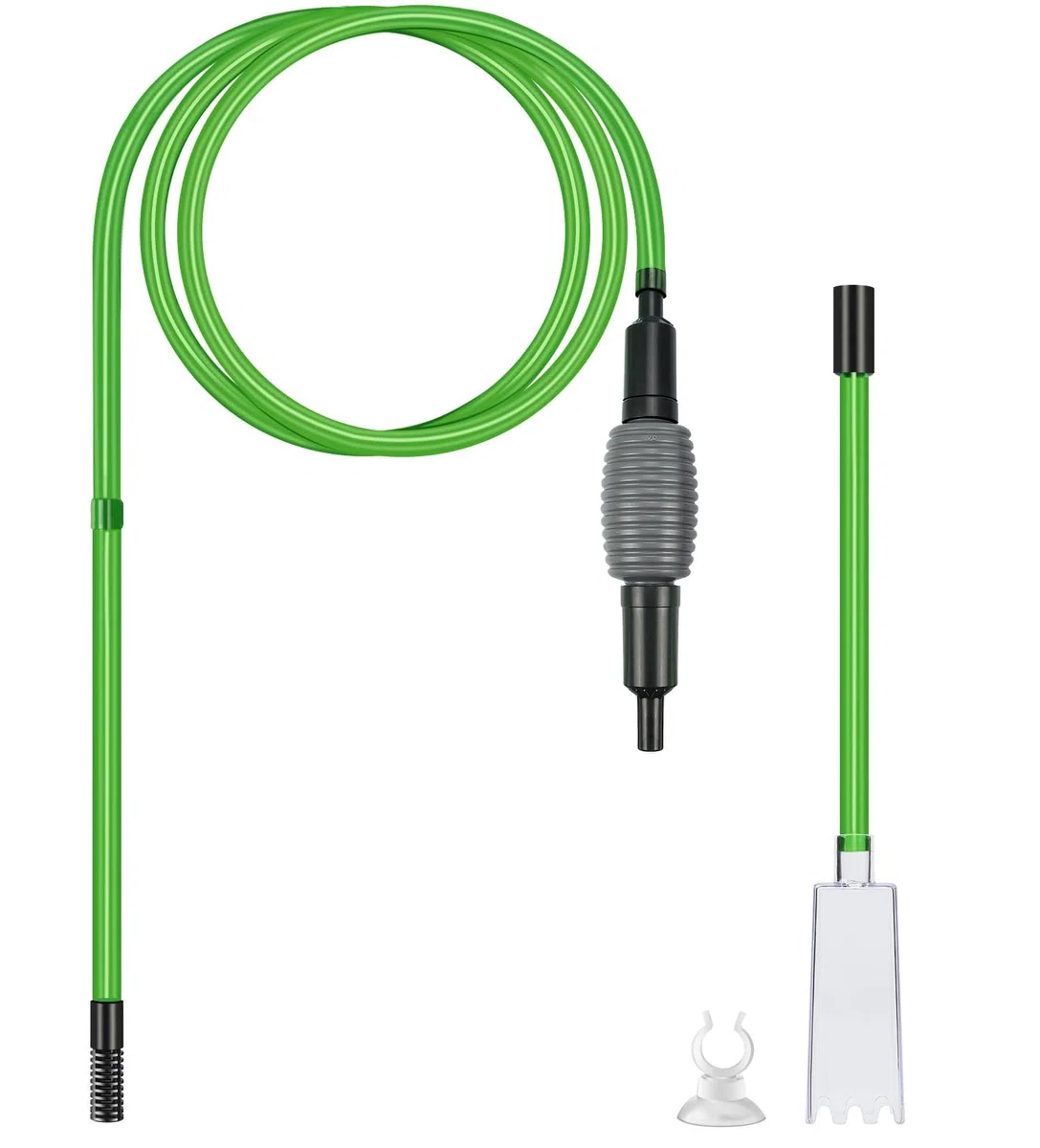 Acquario Cambiatori d'acqua Kit per la pulizia della ghiaia dell'acquario, cambio dell'acqua per acquario, detergente per acquario per filtro dell'acqua dell'acquario