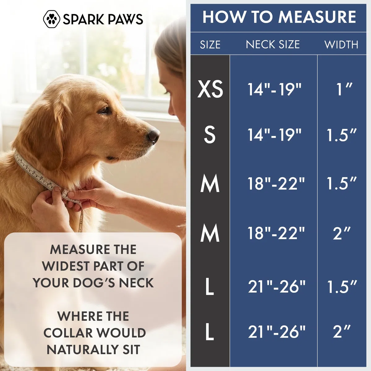 Spark Paws Collare tattico per cani, collare di alta qualità, design robusto e durevole per razze grandi e forti, pitbull, boxer, verde tinta unita, L, 3,8 cm