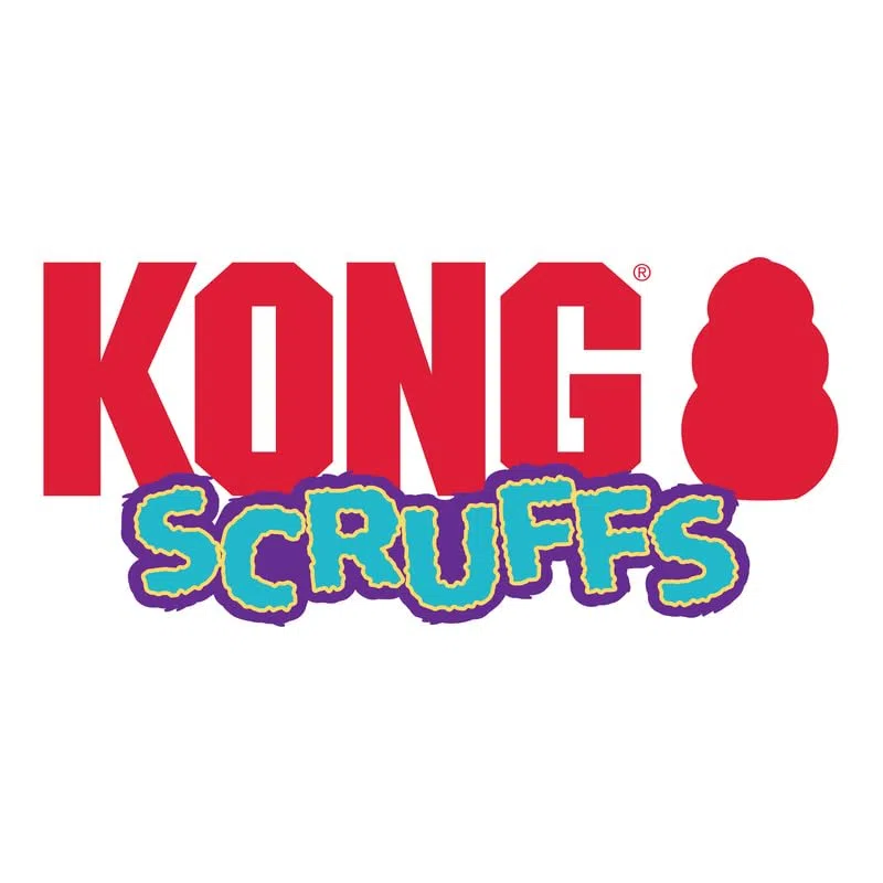 Kong Scruffs - Peluche per Cani, Motivo: Tartaruga, Colori Assortiti
