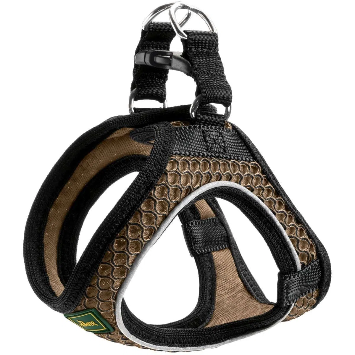 Hunter Pettorina Hilo Comfort Mesh, S, Marrone