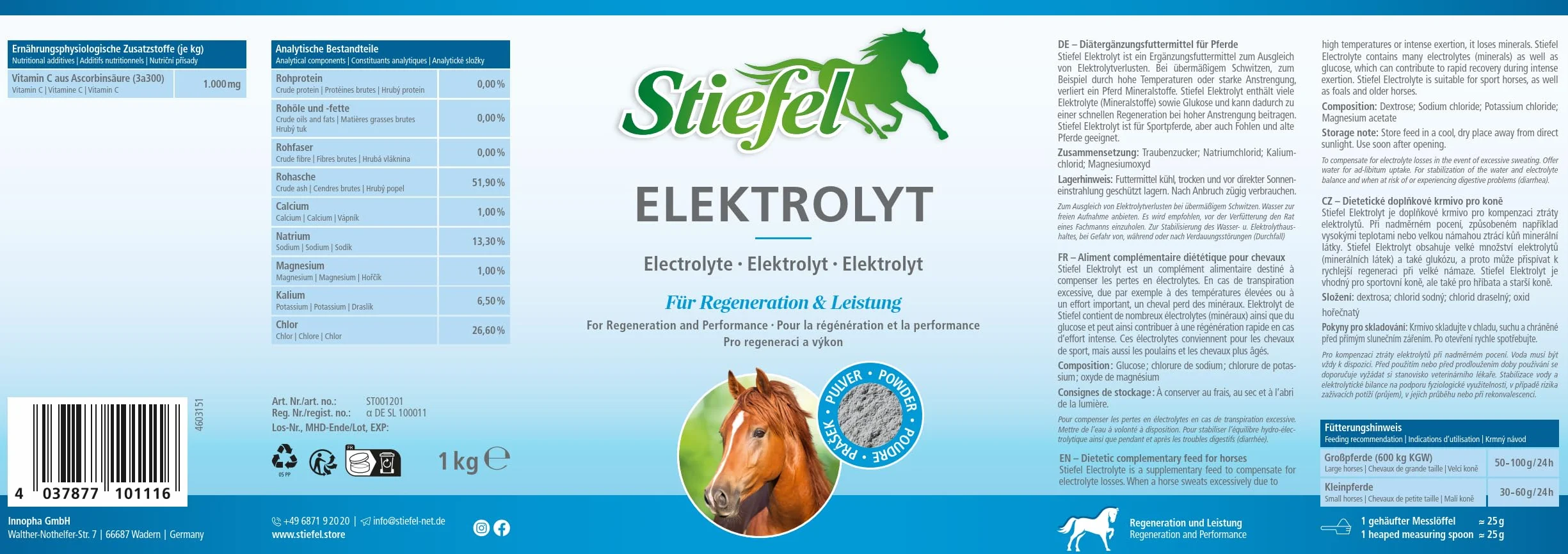 Stiefel Electrolyt 1 kg