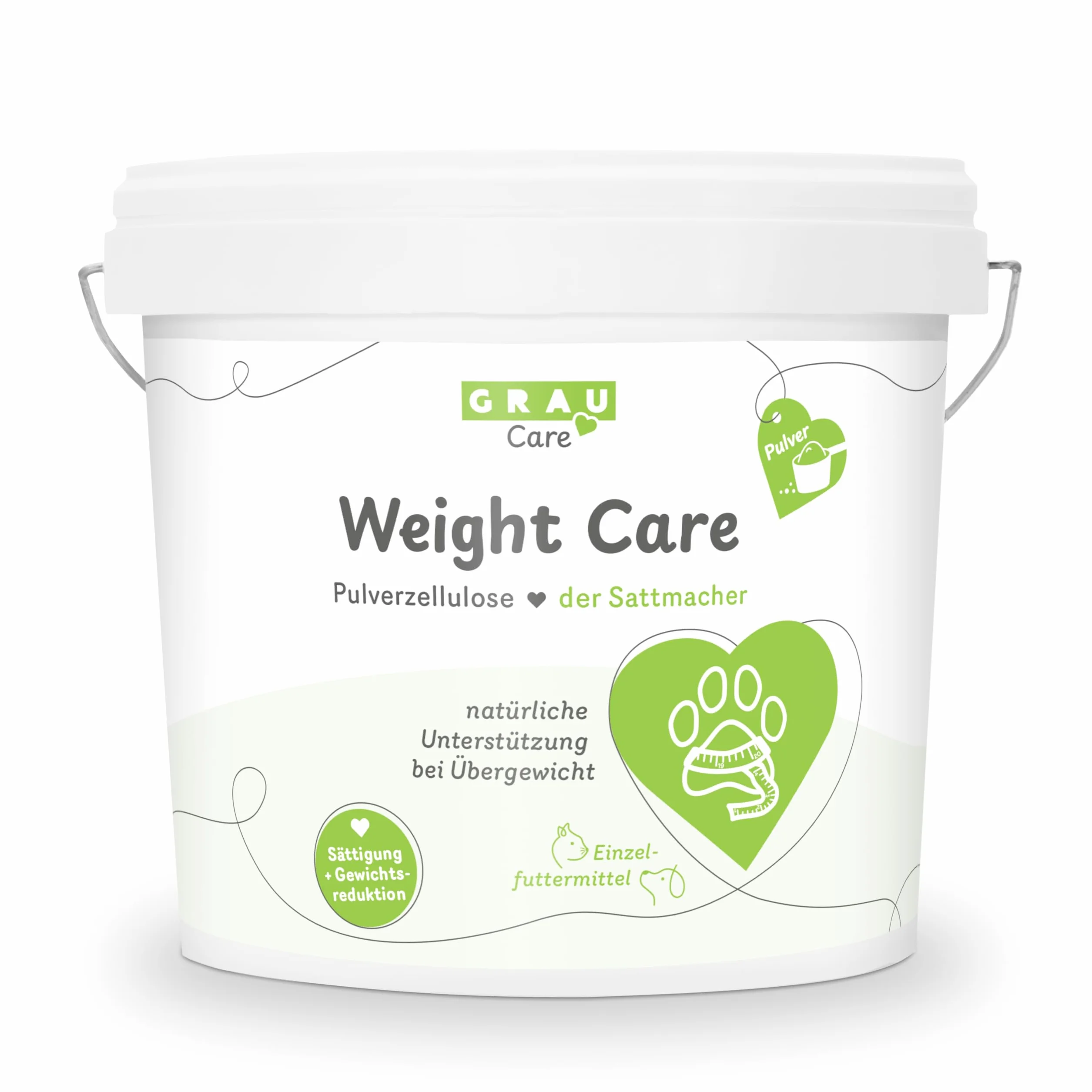 GRAU – Weight Care, confezione da 1 (1 × 600 g), alimento complementare per cani e gatti