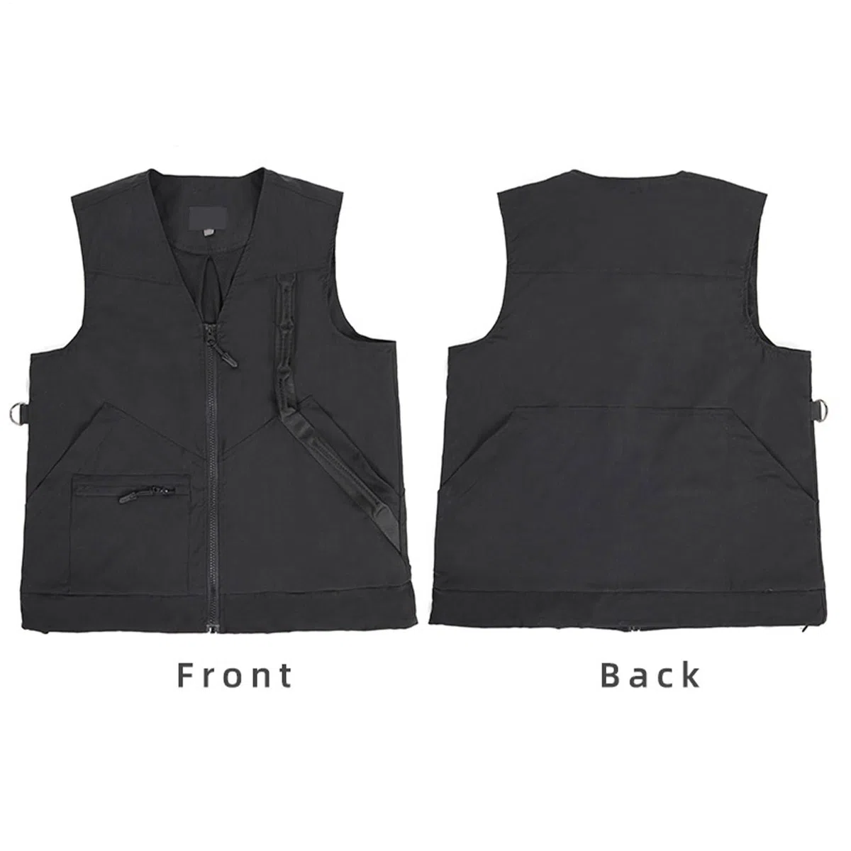 Gilet da addestramento per cani da compagnia - Abbigliamento da addestramento regolabile multitasche, design con bottoni laterali | Gilet per cani resistente per sportiva Caccia Lavoro all'apert