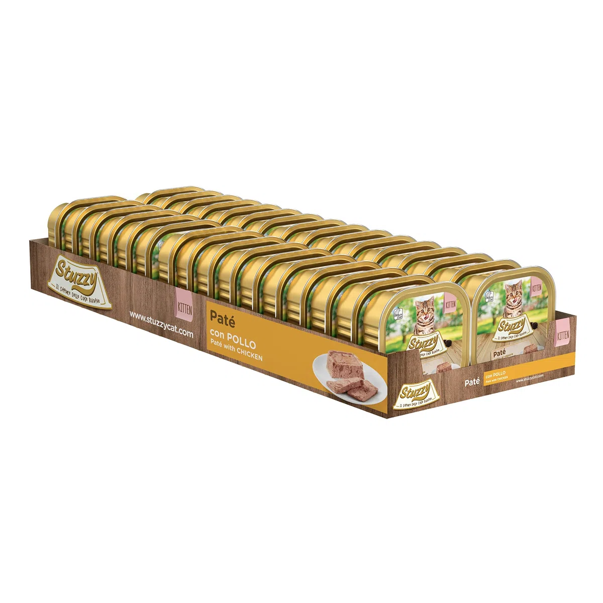 Stuzzy Paté Kitten con Pollo 100g