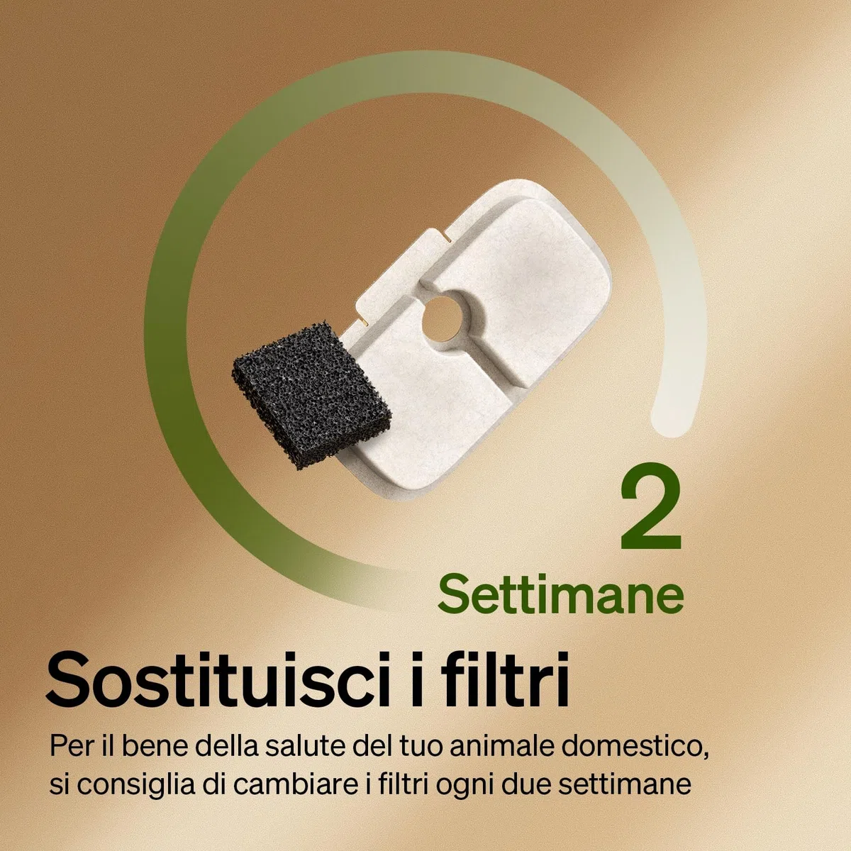 PETLIBRO Filtro Fontanella per Gatti, 4 Filtro di Ricambio per Fontana per Gatti Dockstream PLWF005, PLWF115, PLWF105, Filtro con Filtrazione Verticale per Fontanella Gatto Fontana Gatto
