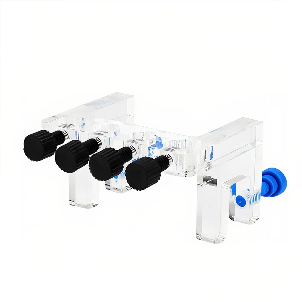 Acquario Supporto per Tubo Morbido, Clip Di Fissaggio Acrilico Trasparente Serbatoio Pesce Morsetto Acqua Montaggio Morsetti Dell'Acqua Dell'Acquario Del Pompa Morbida Forniture Acquari Uso Domestico