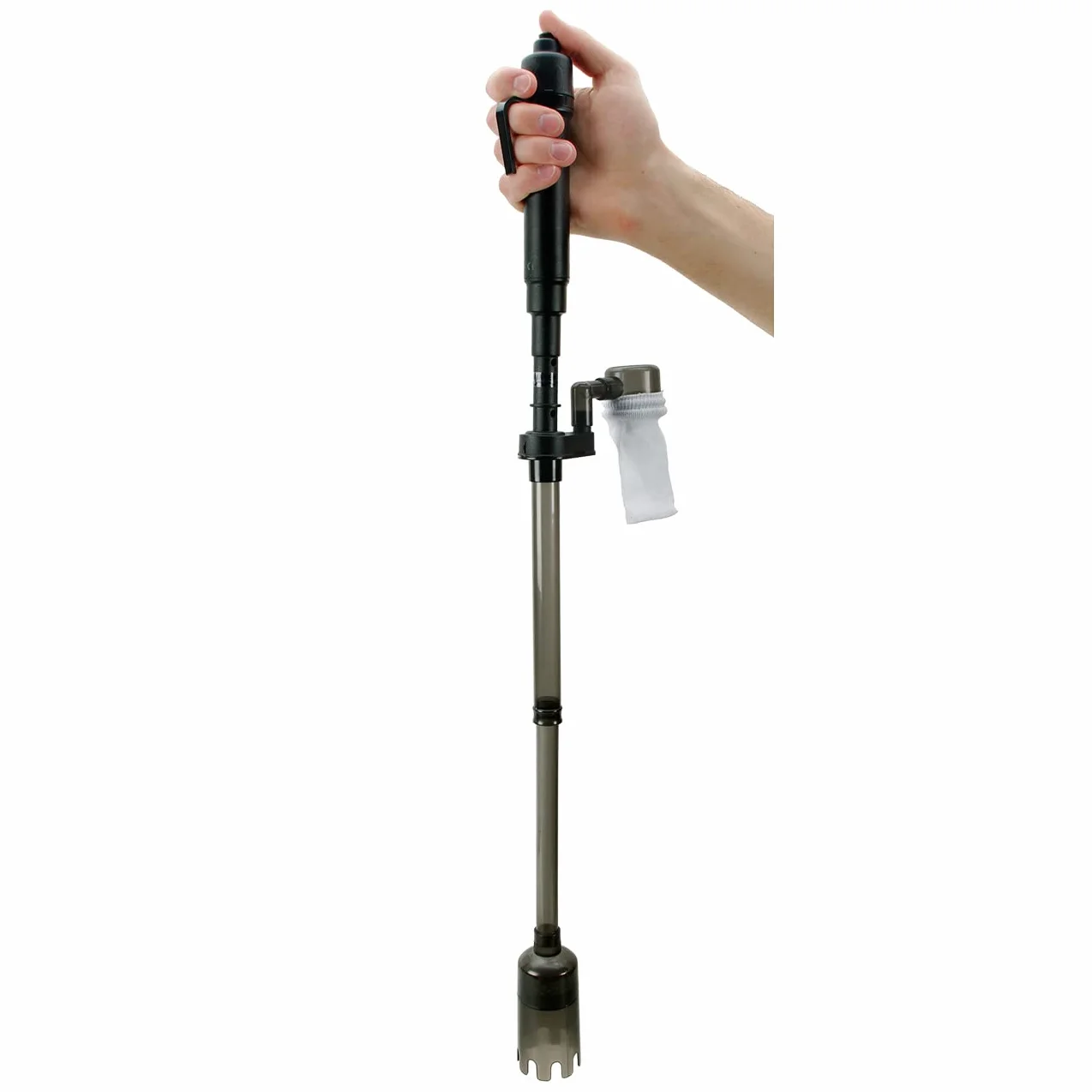 Marina Pulitore per acquari Multi-Vac 3 in 1 a batteria, nero