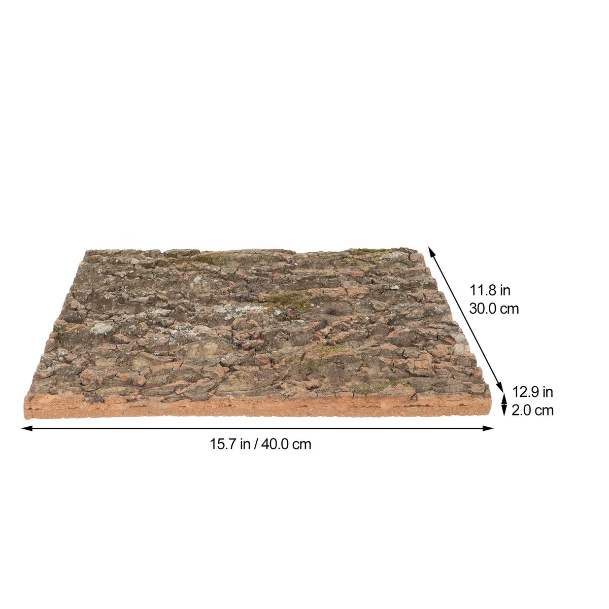 SUPVOX Decorazione Terrario Rettili Corteccia Sughero Naturale, Piattaforma per Rettili Sicura per Arrampicata, per Abbellire Ambienti Lucertole e Animali Domestici