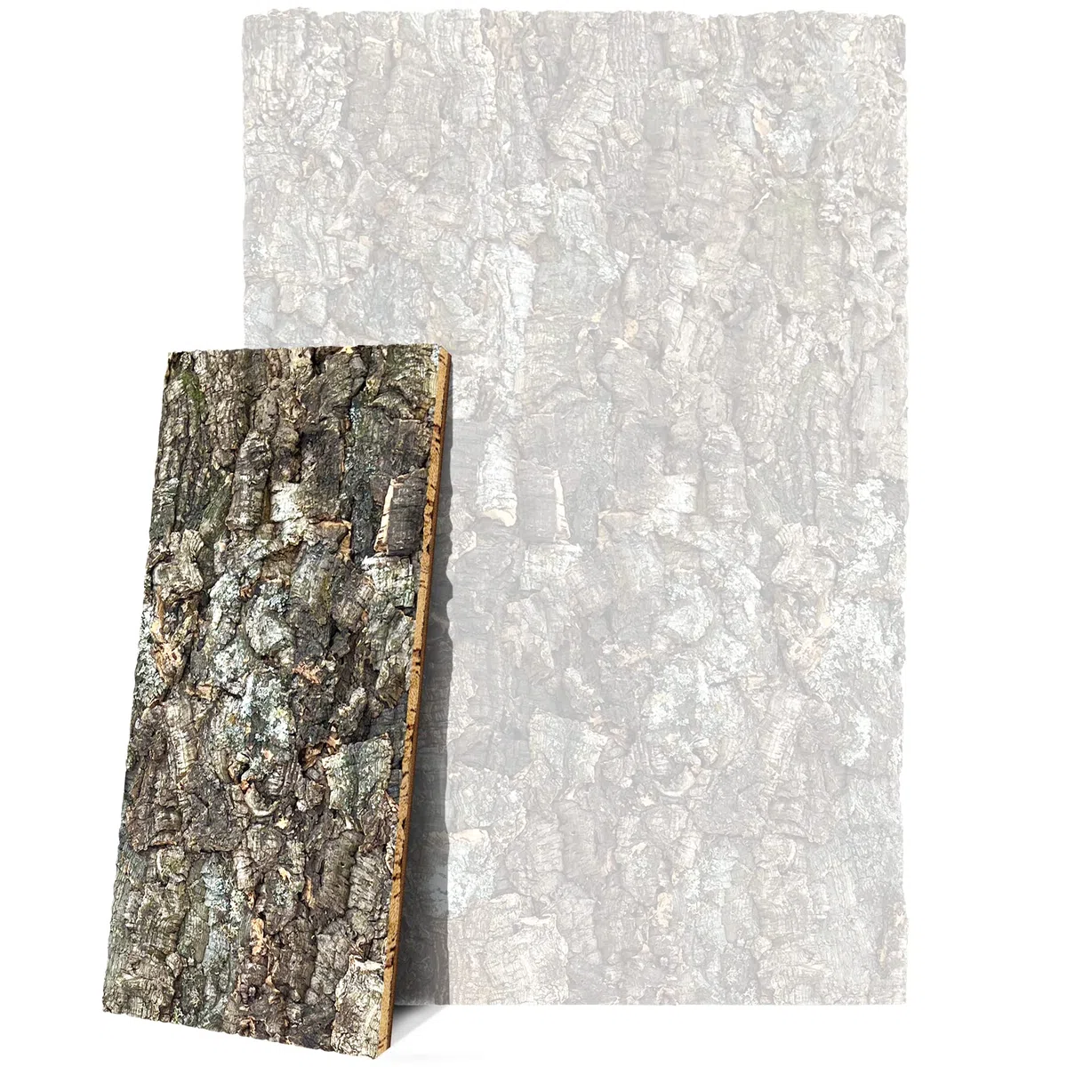 Kork-Deko Parete Posteriore in Sughero (Terrario da Parete, Sfondo, Pannello), Parete Molto Grande (Parete Posteriore in Sughero 3D) 60 x 30 cm