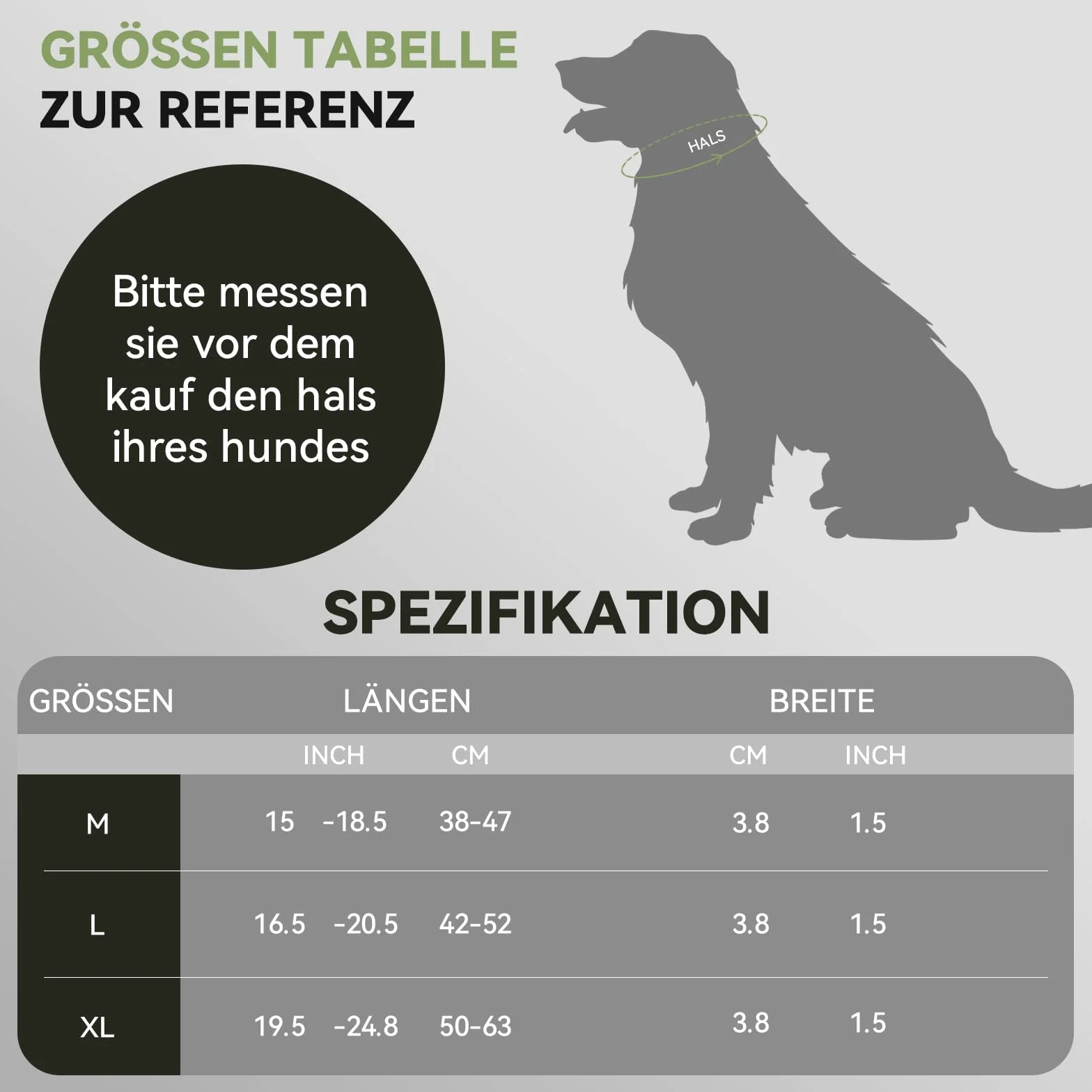 Collare Tattico per Cani con Maniglia, Collare Airtag Cane, Regolabile Cani con Imbottitura e Fibbia in Metallo per cani di Taglia Media e Grande (Nero, XL(24"-28"))