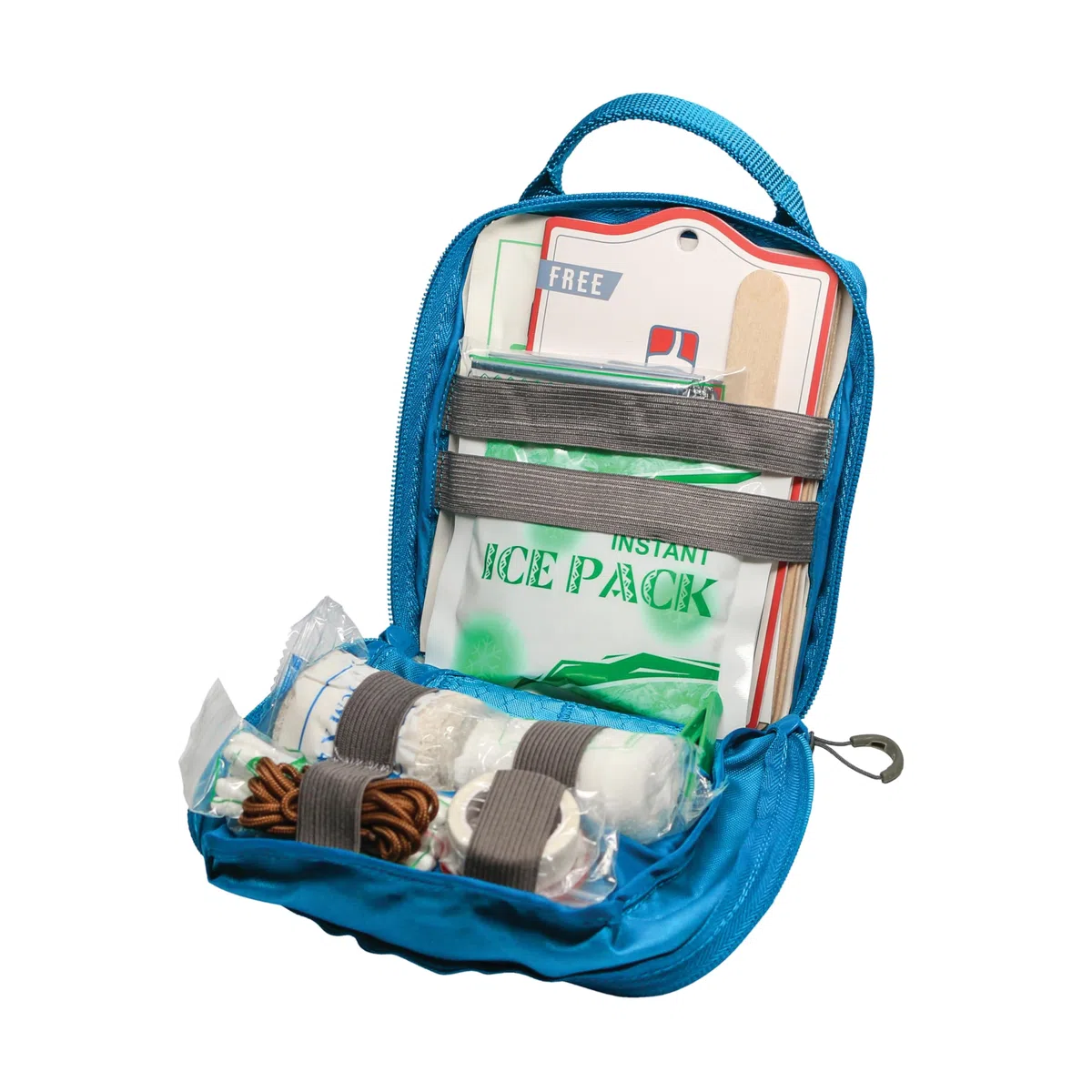 Kurgo RSG - Kit di Primo Soccorso per Cani - Formato Compatto per Attività all’Aperto e Trekking con Custodia Compatibile MOLLE e Tasca ad Apertura Facile