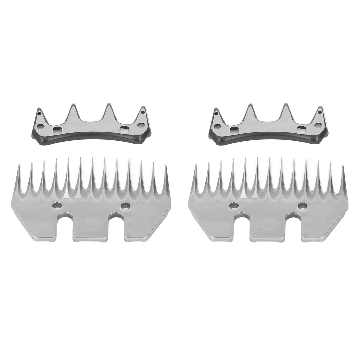 4 Pezzi Taglialana Elettrica Lame per Tosatrice per Capre Pettini a Forbice Lame per Cesoie per Pecore Lama Dritta 13 Denti Parte di Ricambio per Tosatrice Elettrica per
