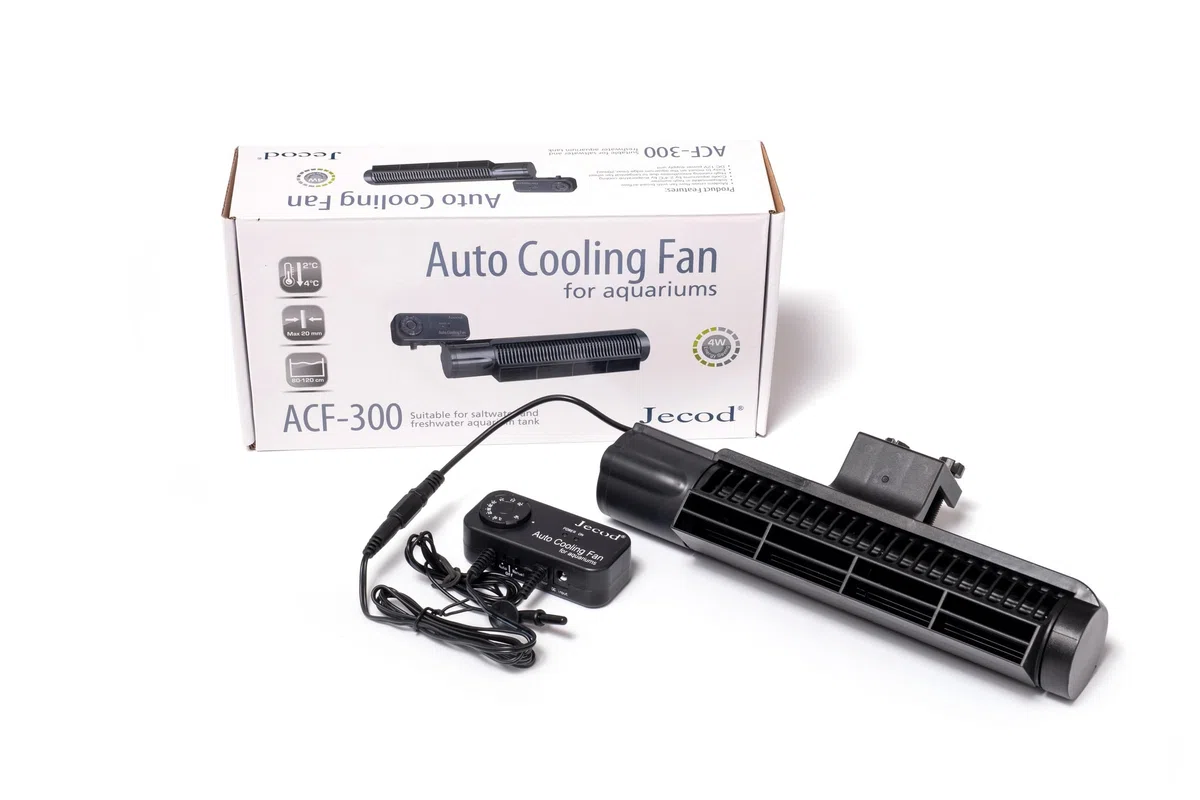 Jecod ACF-300 - Ventola di Raffreddamento Automatica per Acquario, 4 W