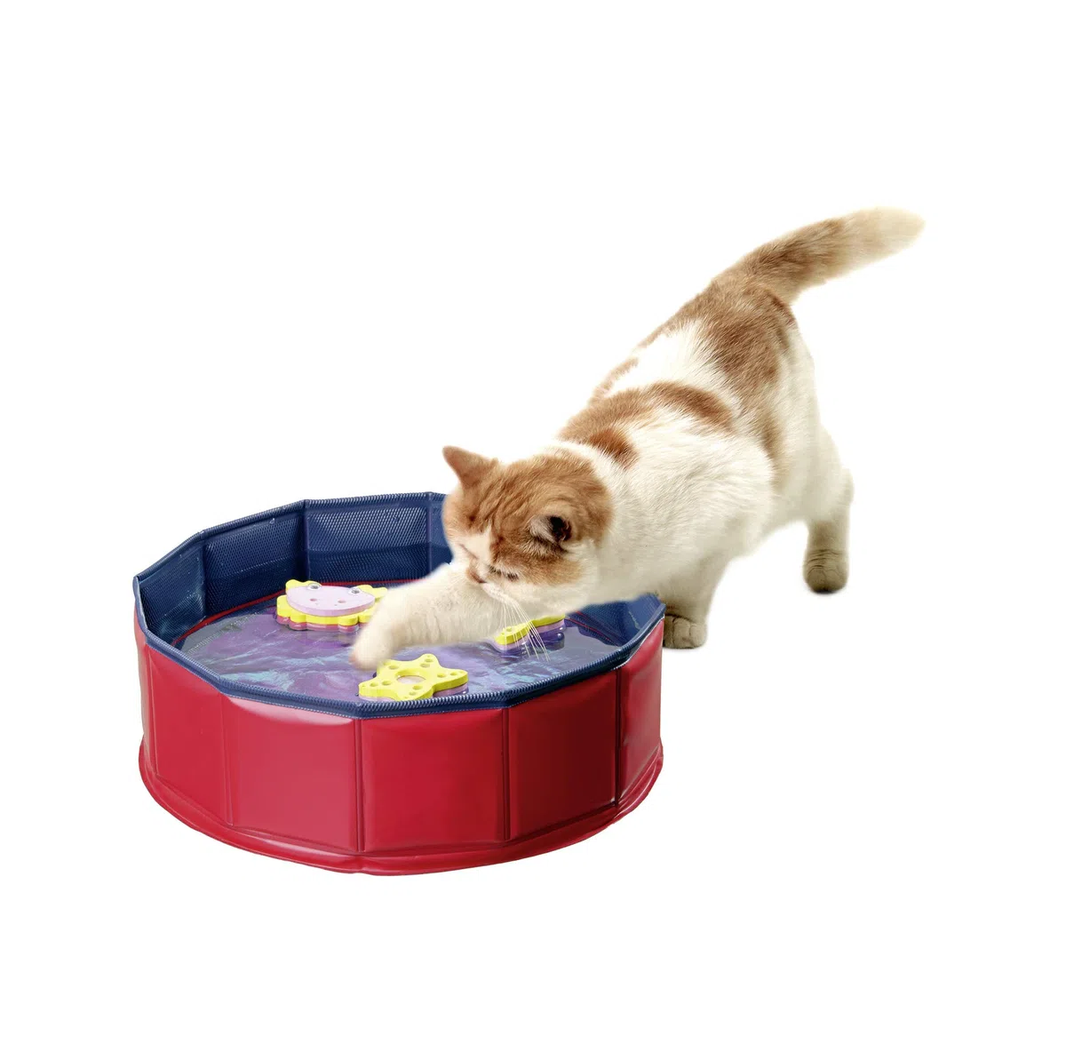 Karlie Accessories - Lago per Gattini con 3 Giocat. 30X10Cm