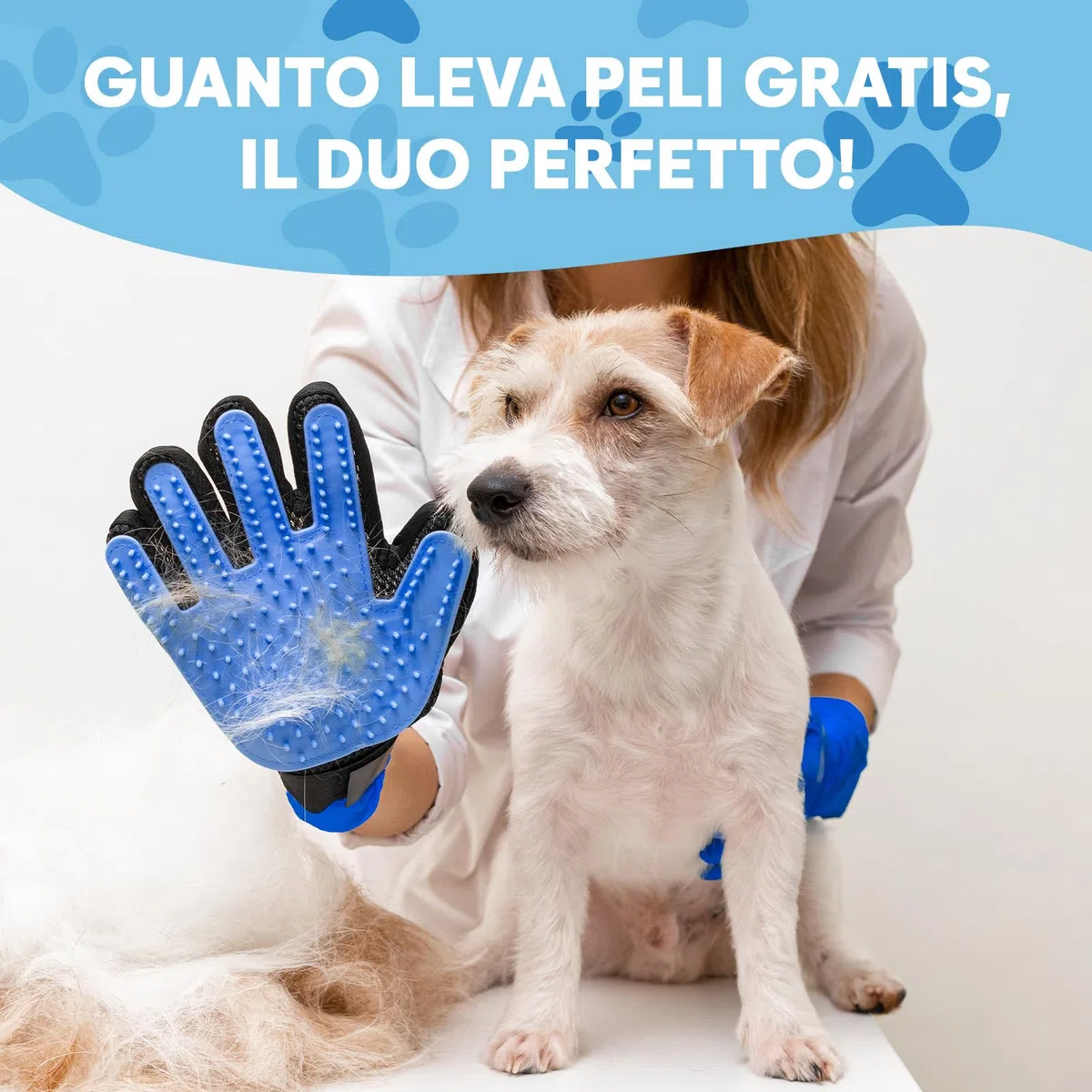Scopa per Peli Animali – Rimuovi Peli Cane e Gatto – Scopa in Silicone per Peli Animali – Raccogli Peli Animali per Tappeti, Moquette, Pavimenti e Mobili – Rimuovi Peli Animali Telescopica