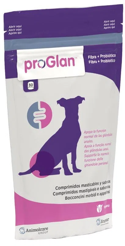 ECUPHAR proGlan - 30 Bocconcini morbidi e appetitosi per supportare la normale funzione delle ghiandole perianali