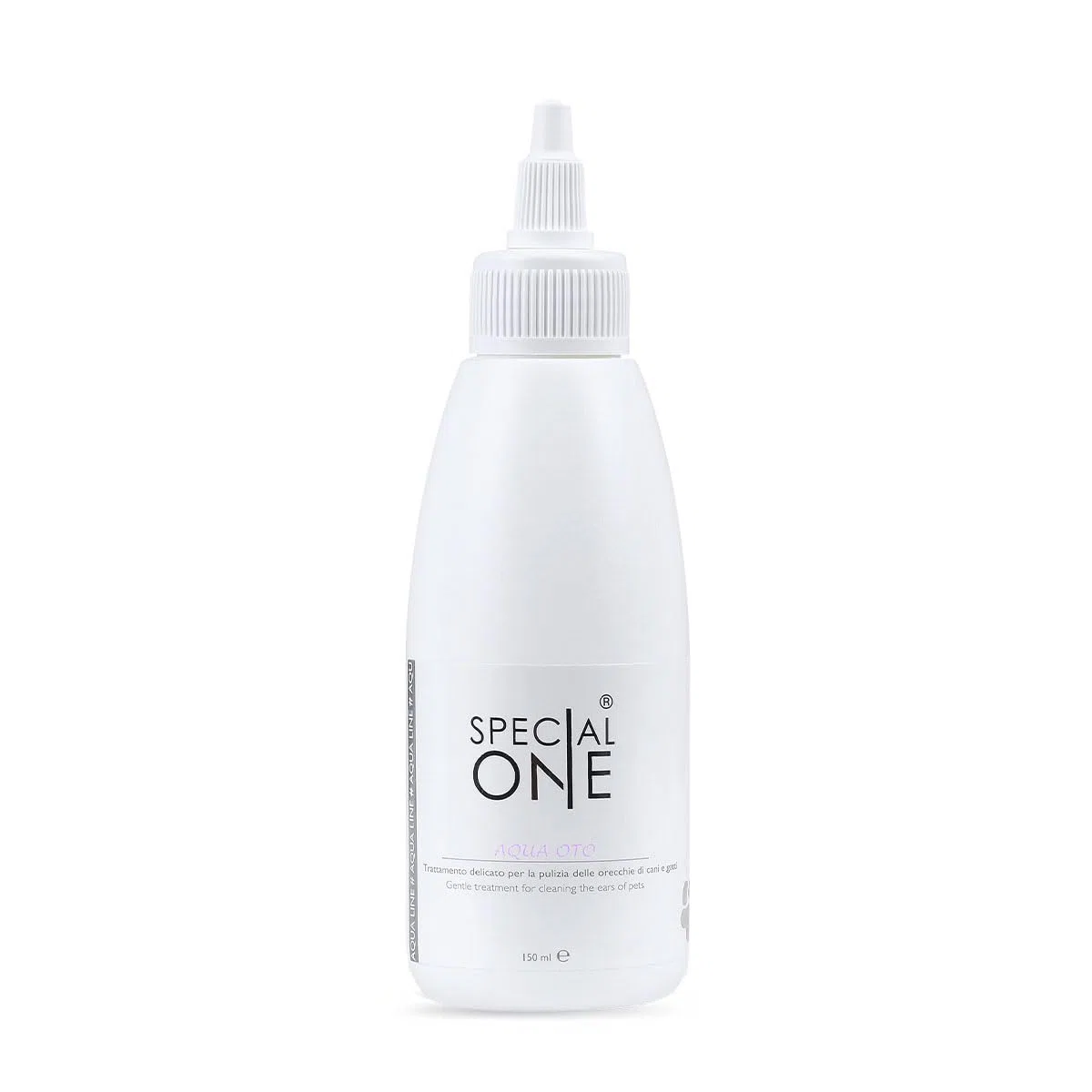 Special One - Aqua OTO Detergente Orecchie Cani - Formula Delicata con Estratti Naturali, Azione Calmante e Deodorante - Mantiene Le Orecchie pulite, previene otiti e elimina Cattivi odori - 150 ml