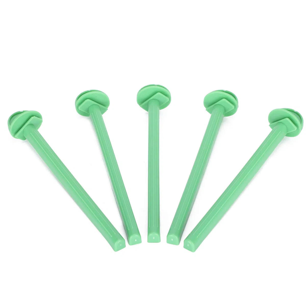 Set di 50 Supporti per Bastoncini in Plastica per Gabbia Uccelli, Accessori per Parrocchetti