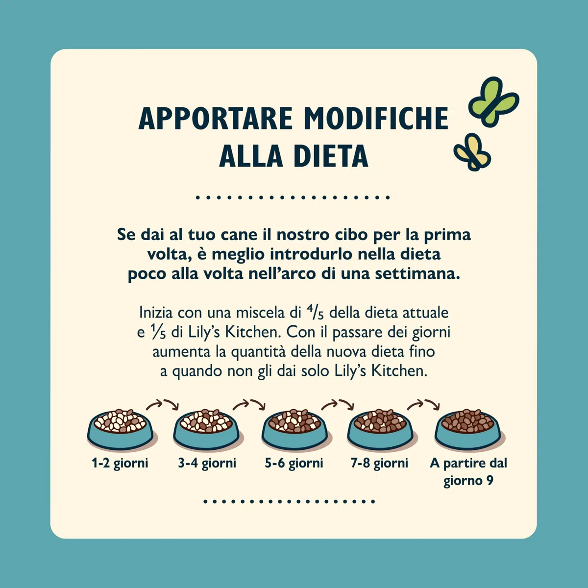 Lily's Kitchen Prodotto con ingredienti naturali Cibo umido per Cani Tortino di pesce 6 x 400 g