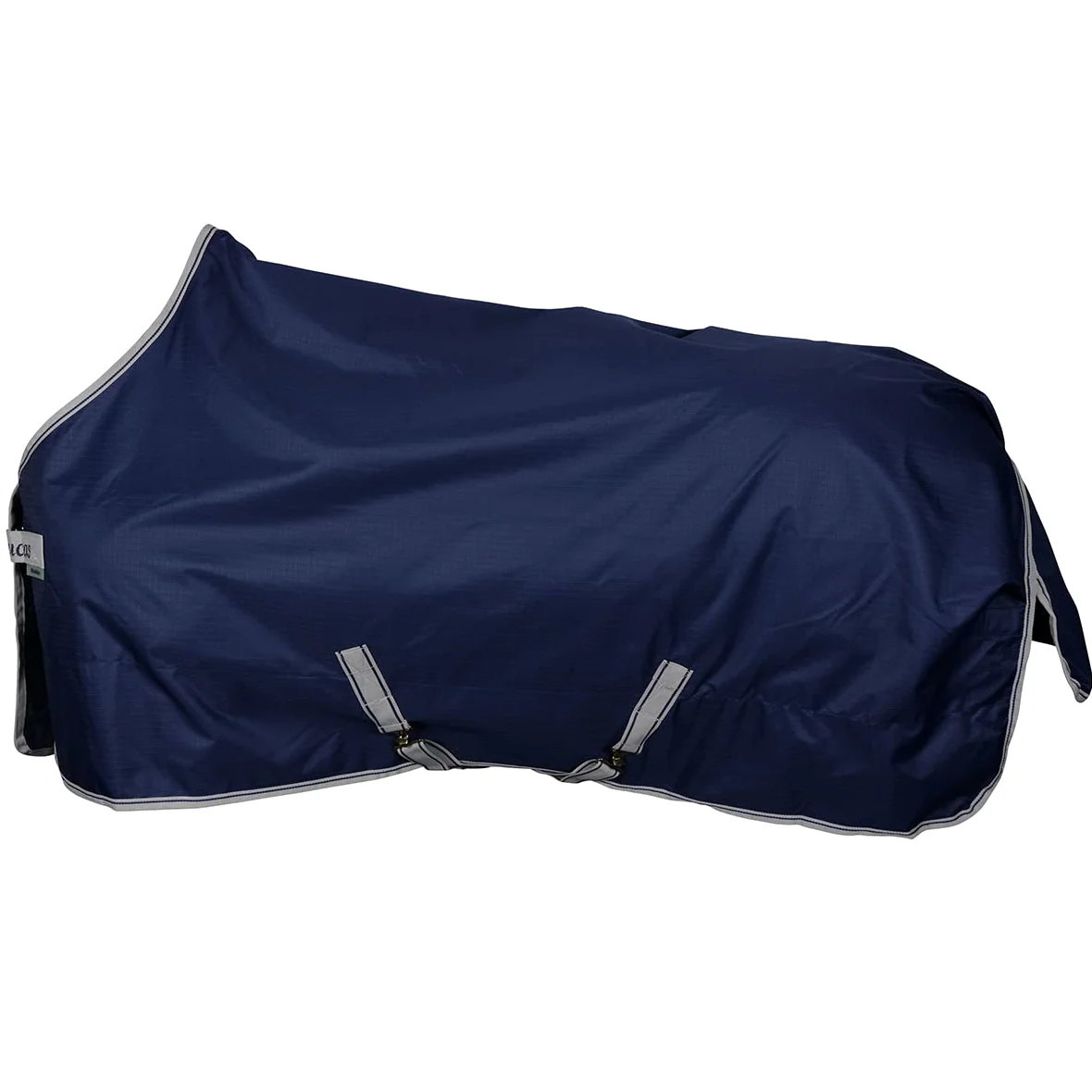Bucas Freedom Turnout Pony Light, mantello per cavall – colore blu marino/argento, blu navy, 135