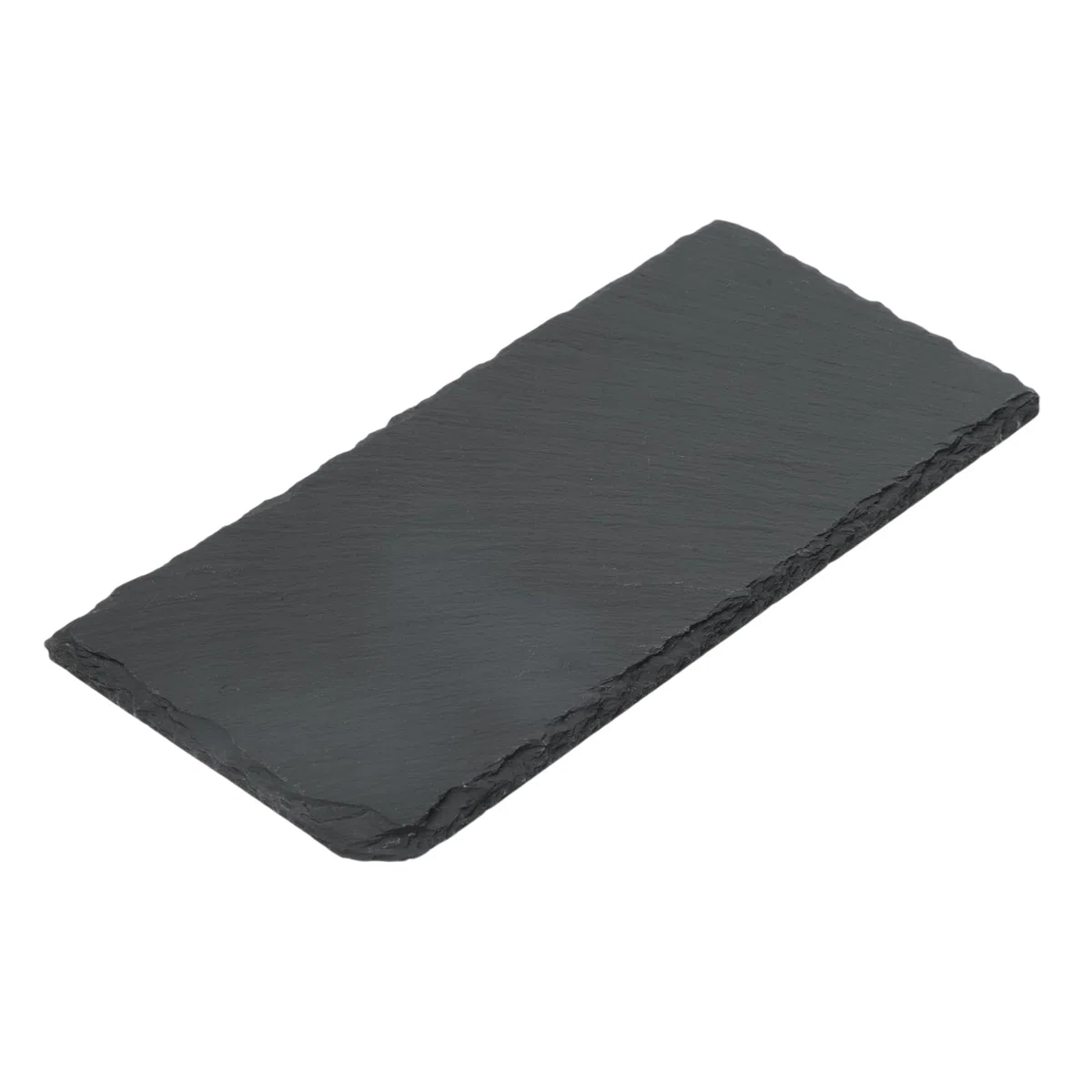 Piattaforma per rettili in ardesia, superficie crogiolante per rettili, migliora l'attività di arrampicata, 25 x 12 cm, nero grigio