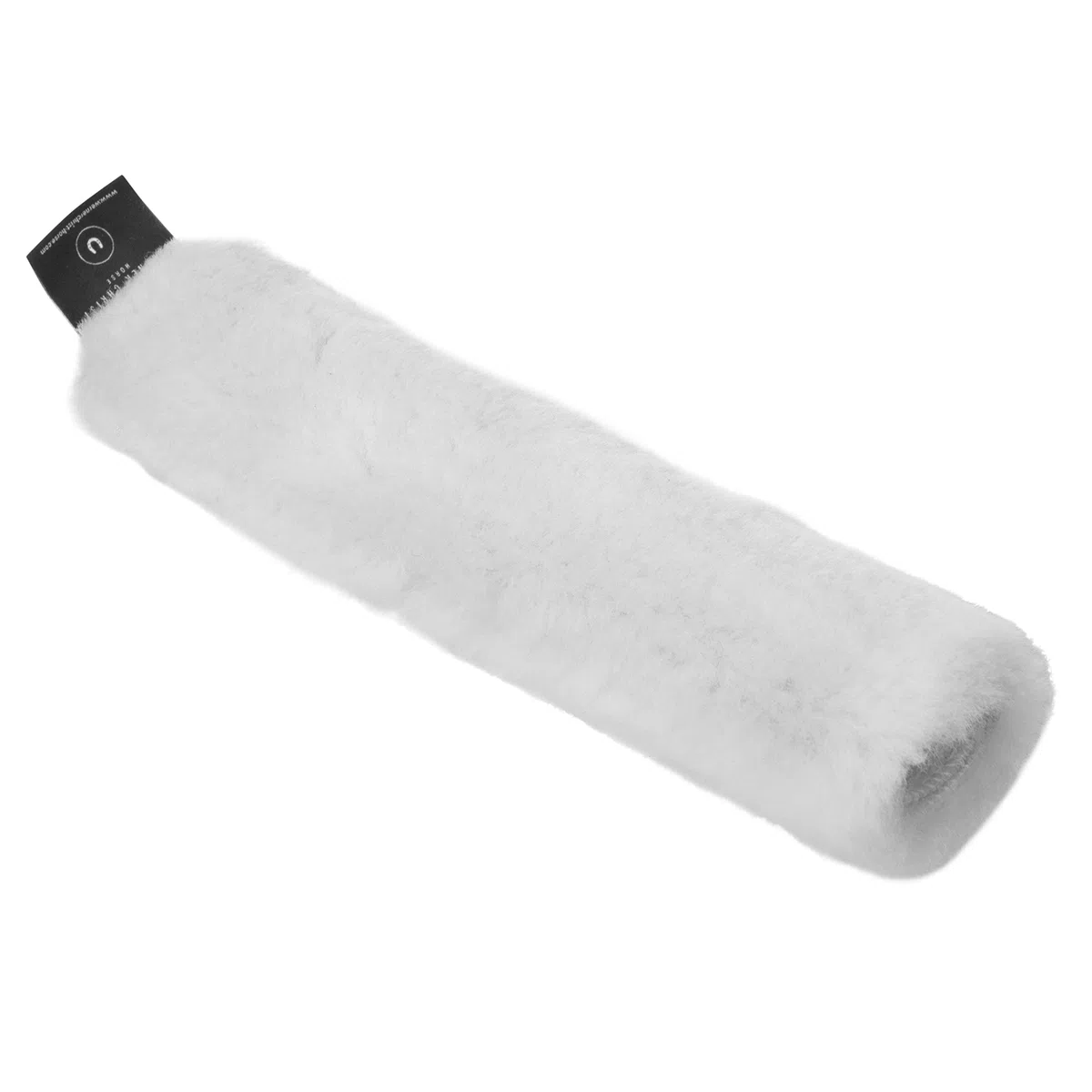 CHRIST Protezione per la Fibbia del Naso in Pelle di Agnello Protezione Naso per Cavalli per Cavezza, Briglia, testiera, One Size (28 cm), Disponibile nei Colori Nero, Marrone, Beige, Grigio