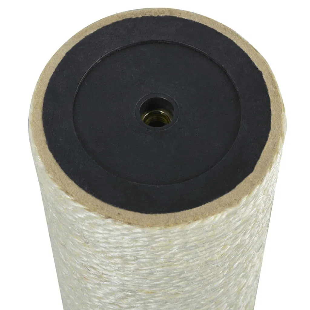 vidaXL Tiragraffi per Gatti 8x40 cm 8 mm Beige Gioco per Gatti Felini Mici