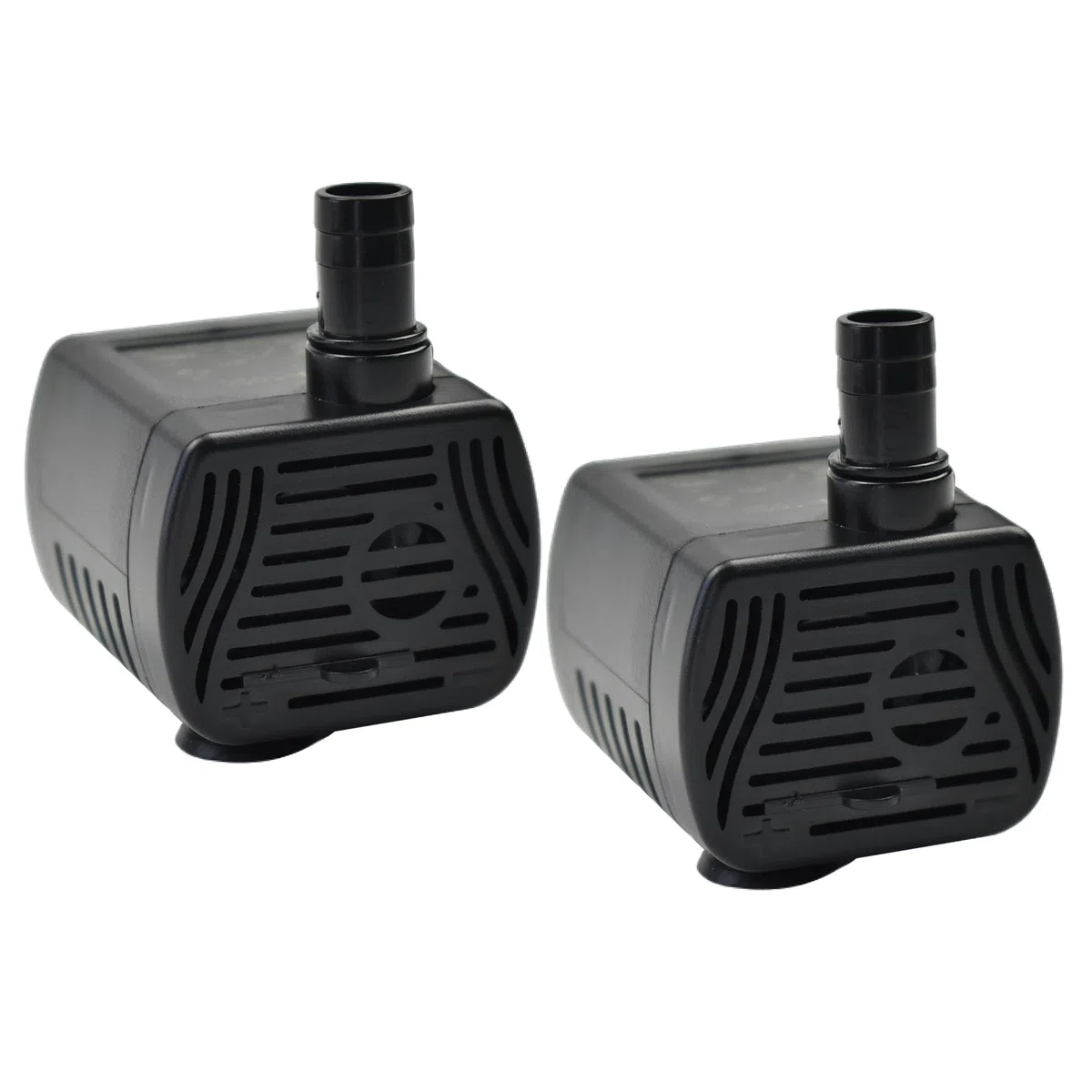 CONQUERALL 2PCS DC 5.5-12V 200L/H mini DC brushless sump pump pompa sommergibile a flusso regolabile per vasche per pesci, fontane da giardino, sistemi di circolazione dell'acqua