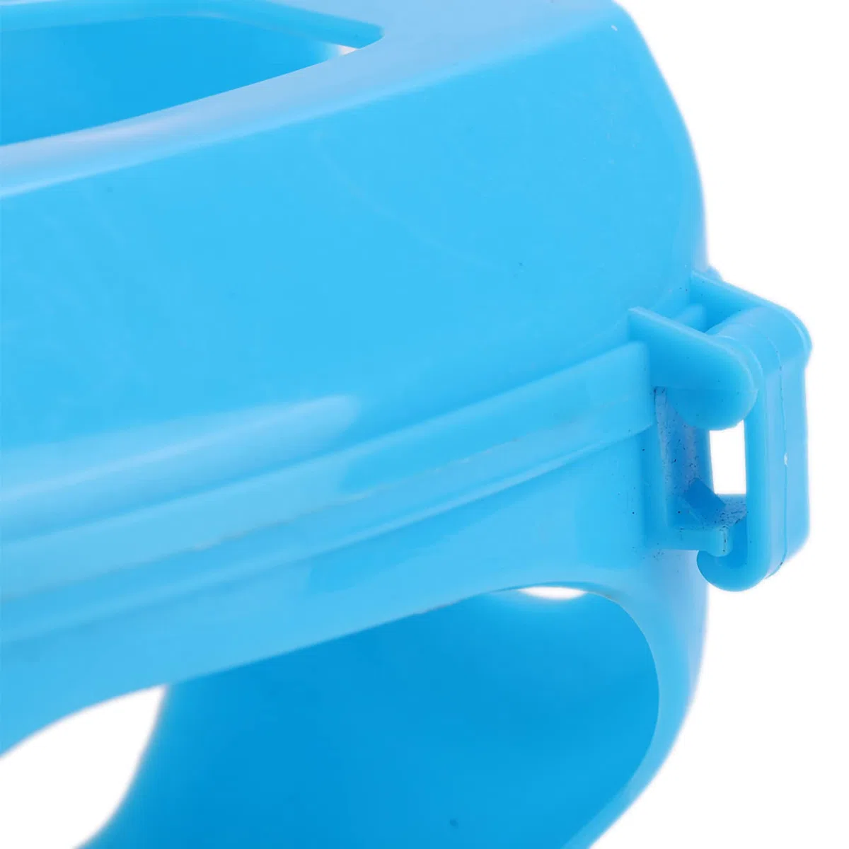 Porta di Piccioni di Plastica per Alimentazione a Iniezione con Supporto fisso: Fornitura di Uccelli Facile da Usare in Blu-non Tossico, Riutilizzabile e Robusto (BLUE)
