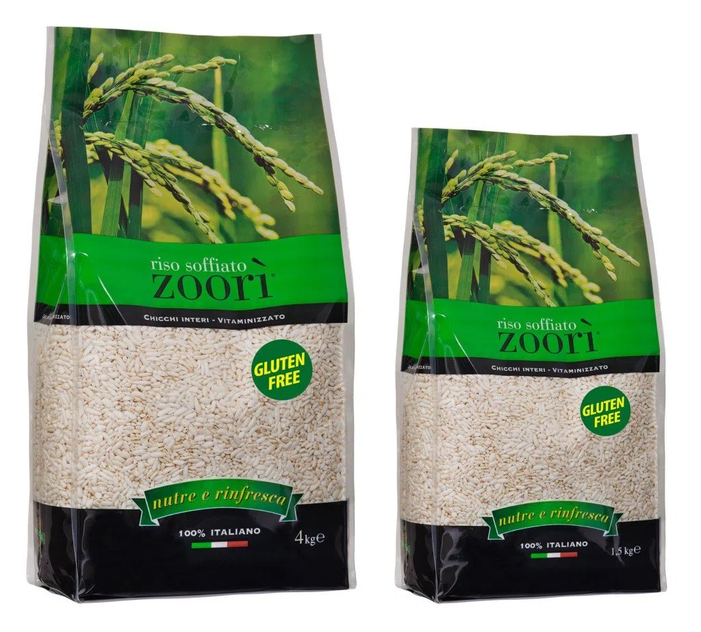 Riso soffiato vitaminizzato 100% Italiano - 4 kg