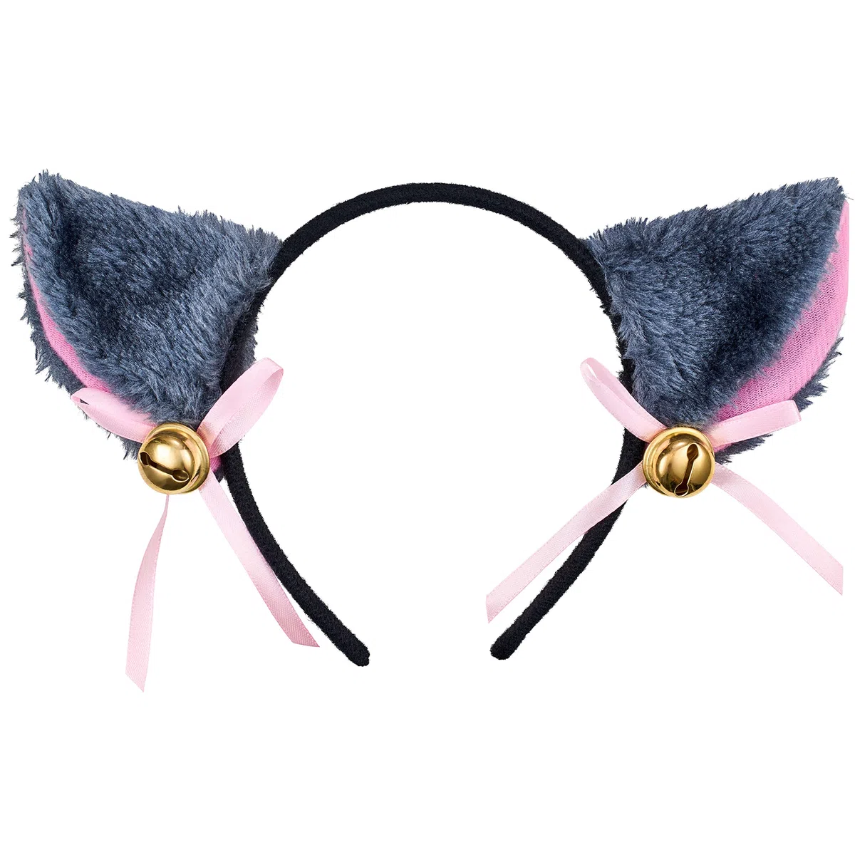 Balinco Set di costumi da gatto, cerchietto per orecchie di gatto + zampe di peluche + papillon + coda di gatto, vestito da animale, Anime, Cosplay Party, Halloween, Carnevale