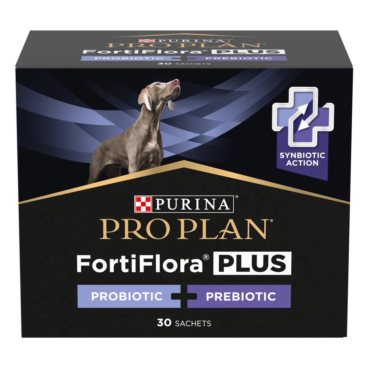 PURINA | ProPlan FortiFlora Plus cani, 30 buste x 2 grammi - Aiuta a mantenere la salute del microbioma intestinale