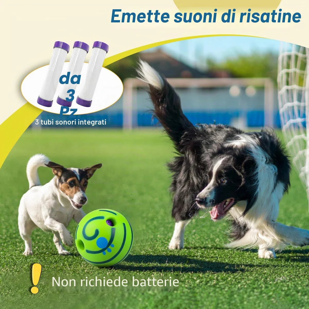 JIZZU Giochi per Cani,Palla per Cani Giochi per Cani Indistruttibile per cani, Gioco Interattivo, Adatto a Tutte le Taglie