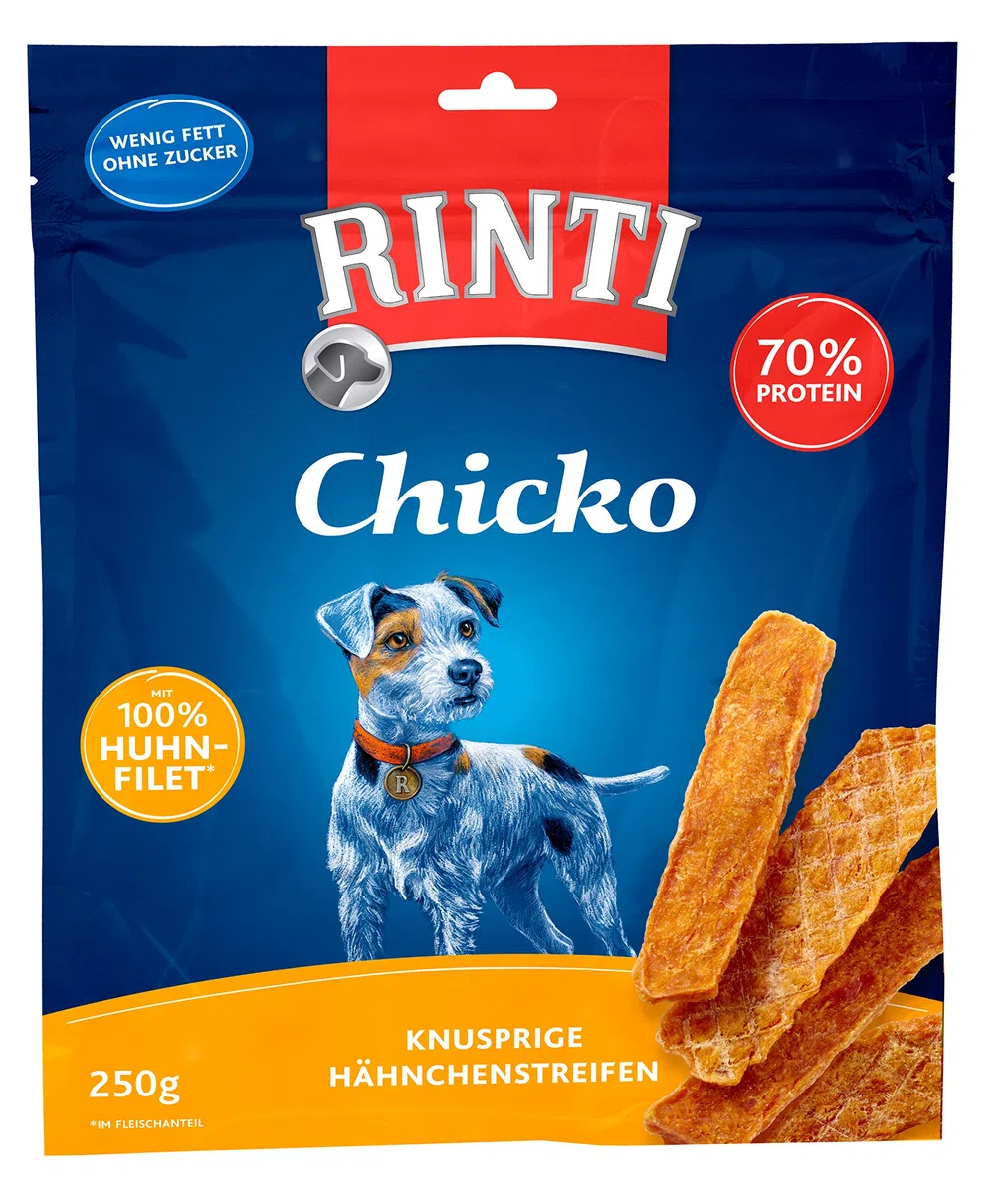 Rinti Extra Chicko Pollo, Confezione da (3 X 250 G)