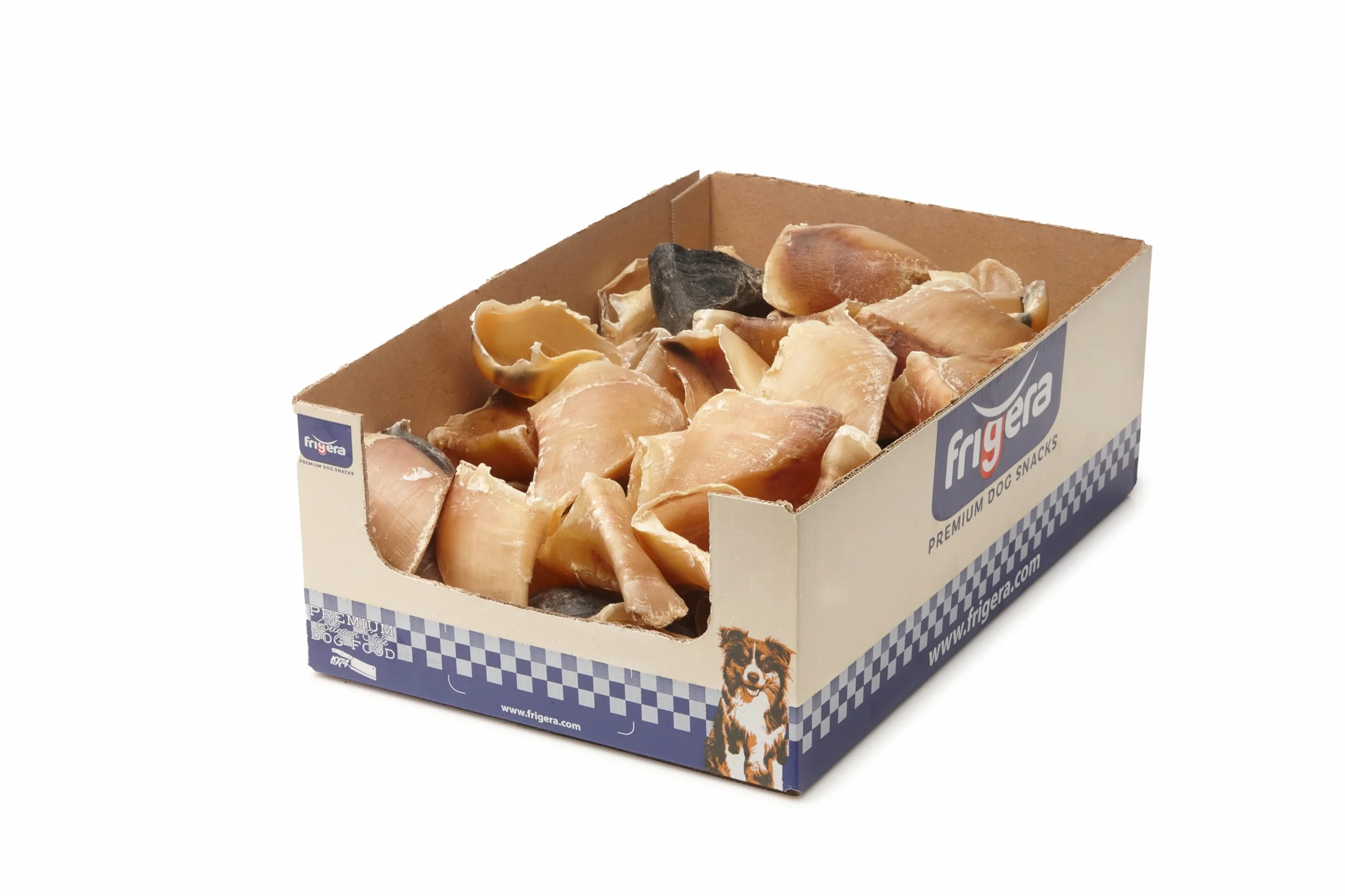 Frigera Hufen, 30 pezzi, 1050 g, snack naturale per cani, inodore, cura della pelle e del pelo, senza glutine e cereali