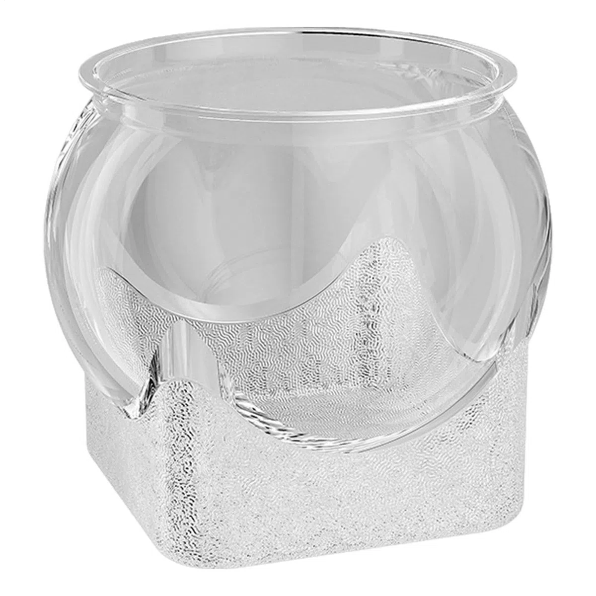 Vaso per pesci, ciotola per pesci rotonda | Acquario trasparente Betta Fish Tank - Piccoli acquari, centrotavola vaso di fiori, acquario da tavolo per tartarughe Betta
