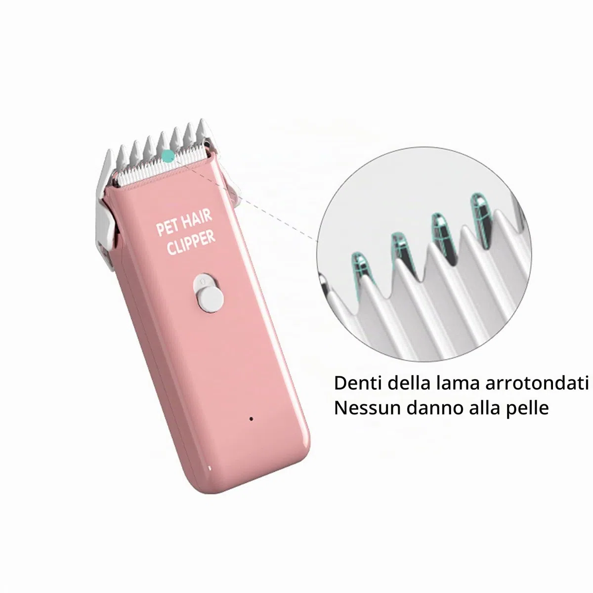 Cane gatto casa capelli impermeabile Clipper portatile elettrico ricaricabile USB Pet Governare strumenti a basso rumore rasoio Cordless Trimmer per piccoli e grandi animali domestici
