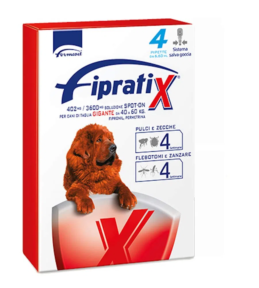 402 Mg/3600 Mg Soluzione Spot-on per Cani di Taglia Gigante - Taglia Unica