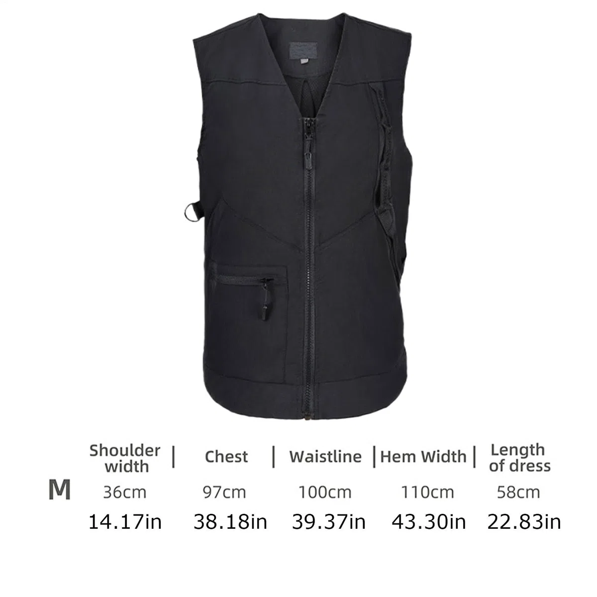 Gilet da addestramento per cani da compagnia - Abbigliamento da addestramento regolabile multitasche, design con bottoni laterali | Gilet per cani resistente per sportiva Caccia Lavoro all'apert