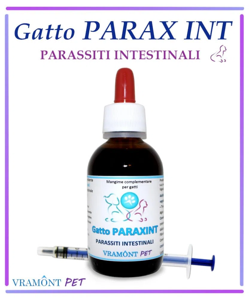 Gatto PARAX INT Parassiti intestinali 50ml Gocce