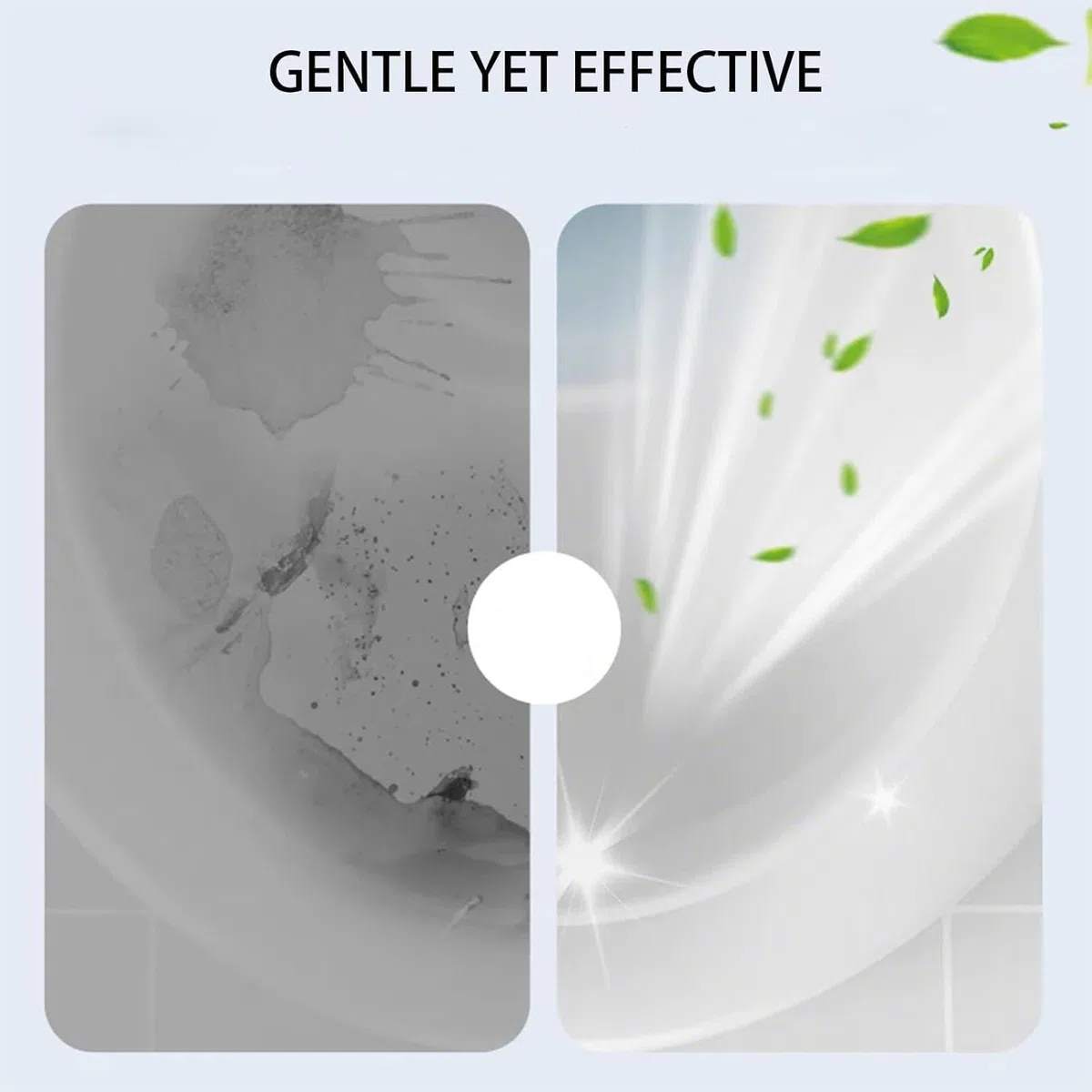 Detergente automatico per la cassetta del WC, potente ed efficace, altamente efficace e pratico, non richiede pulizia e ha una fragranza di lunga durata.