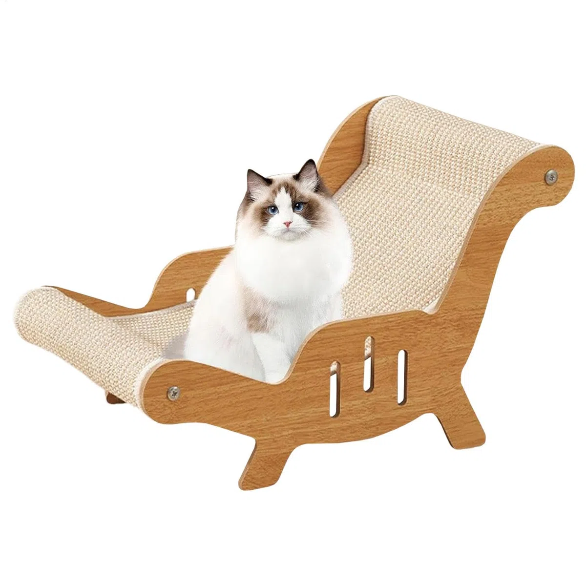 Sedia Sdraio Per Gatti In Sisal, Sedia Da Salotto Tiragraffi Per Gatti, A Dondolo Per Gatto, Divano Graffiante Per Gatto, Amaca Per In Sisal, Letto A Graffio Per Gattini