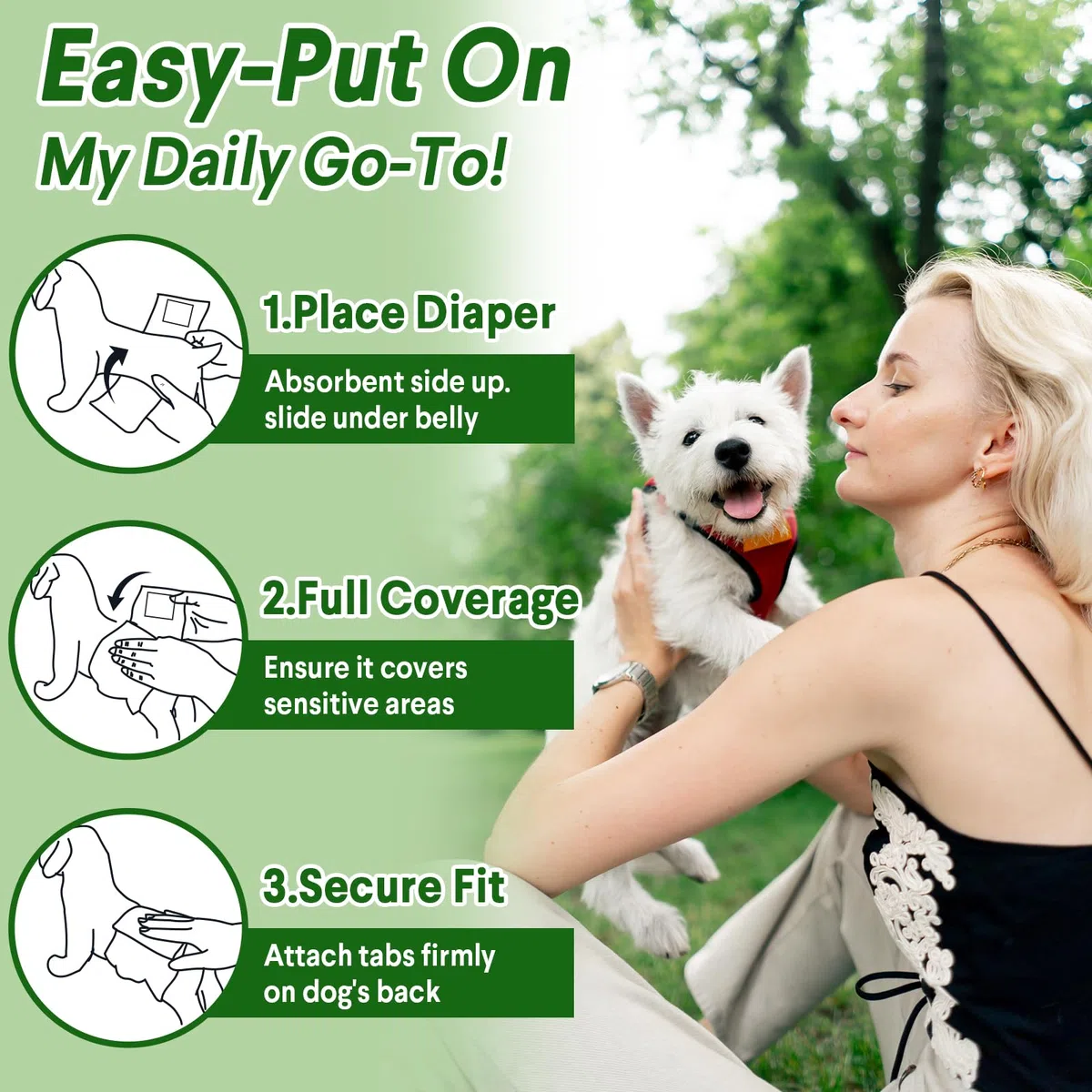 Pannolini per cani maschi, S-24 usa e getta con carbone attivo, neutralizzazione degli odori, pannolini morbidi e traspiranti, pantaloni per incontinenza per cuccioli S-24 Count