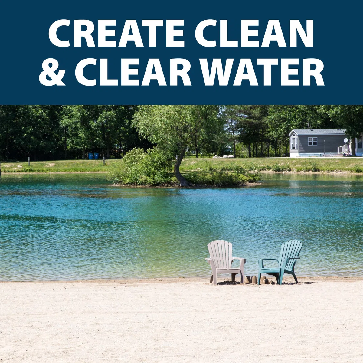 Airmax PondClear - Trattamento purificante per batteri ed enzimi con Ecoboost PRx, Clear & Clean per laghetti e acqua di lago, sicuro per i pesci, 24 pezzi